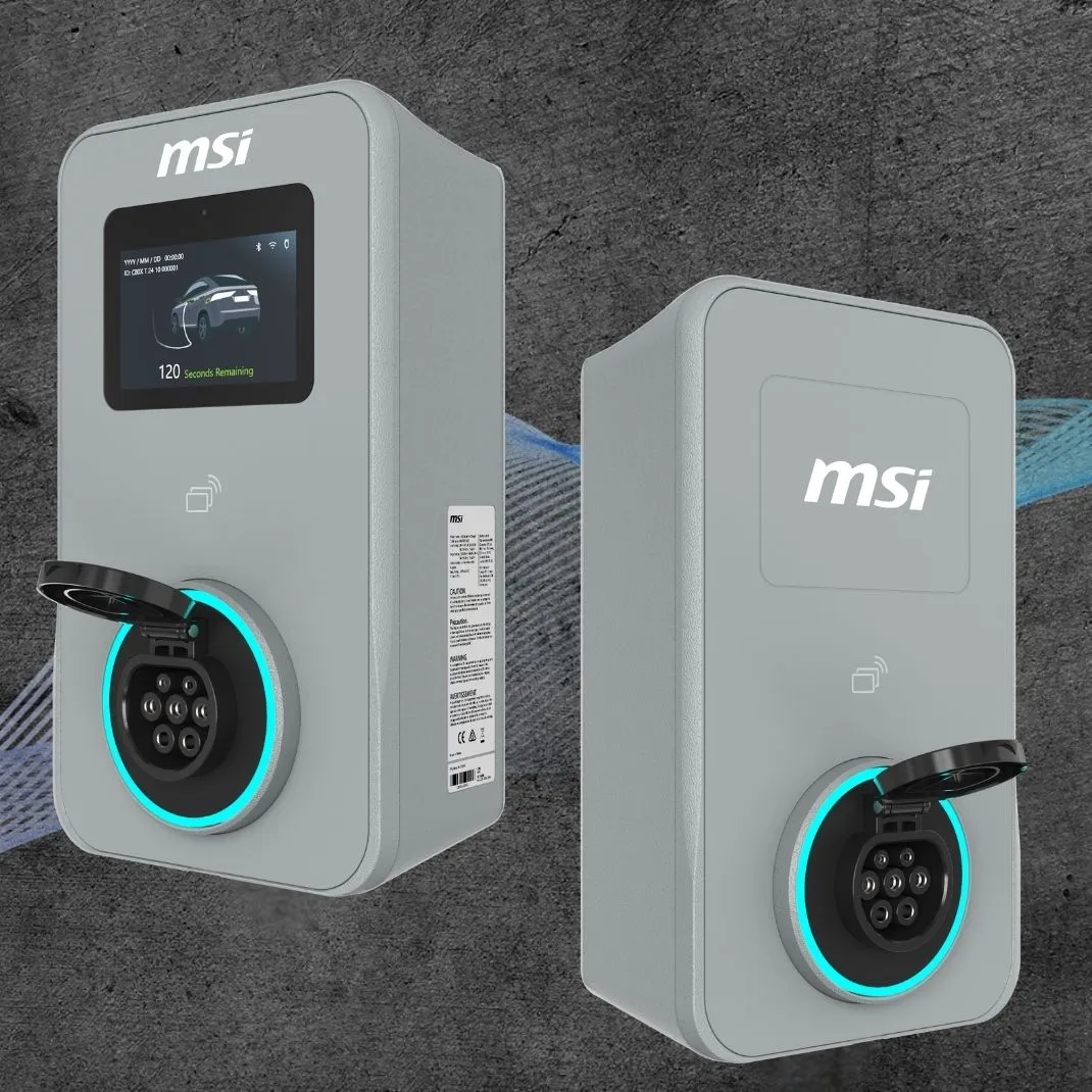 Eco Series AC EV charging stations shown in Life and Premium models to show the product range